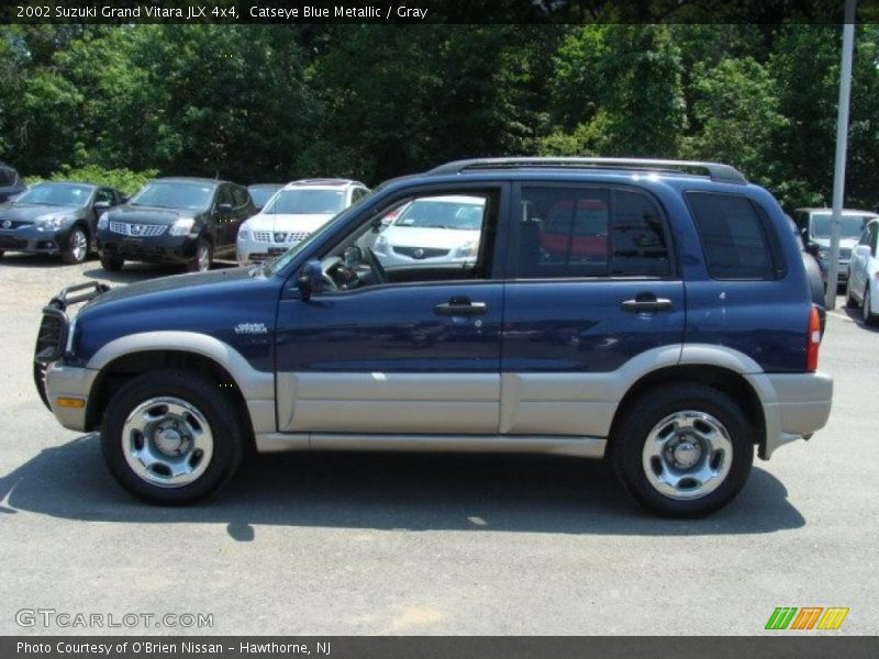 Catseye Blue Metallic / Gray 2002 Suzuki Grand Vitara JLX 4x4