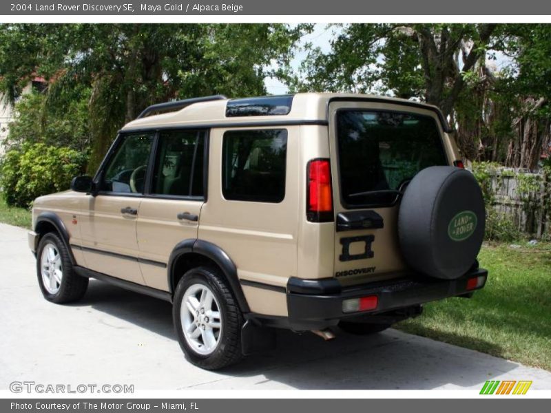 Maya Gold / Alpaca Beige 2004 Land Rover Discovery SE