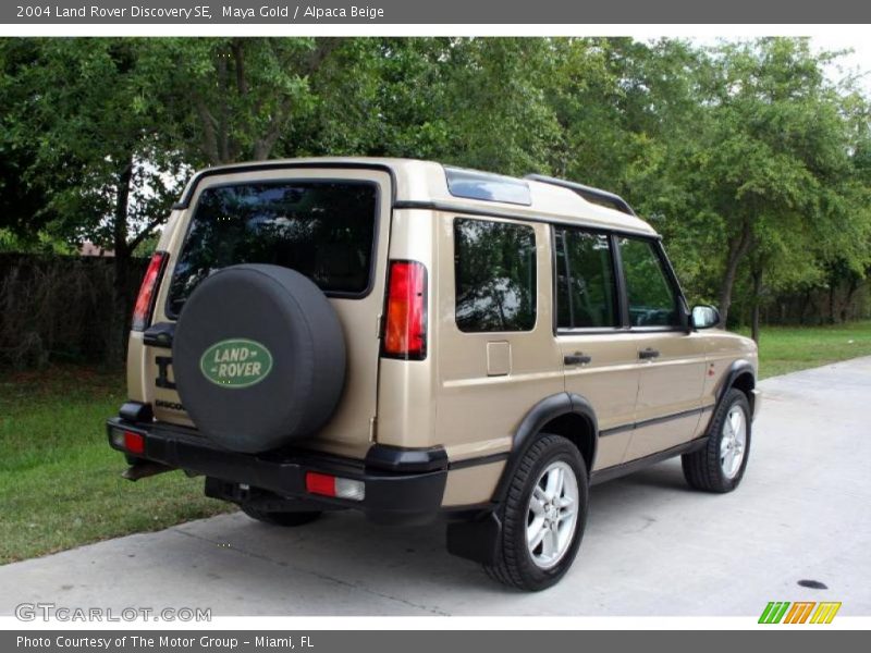 Maya Gold / Alpaca Beige 2004 Land Rover Discovery SE