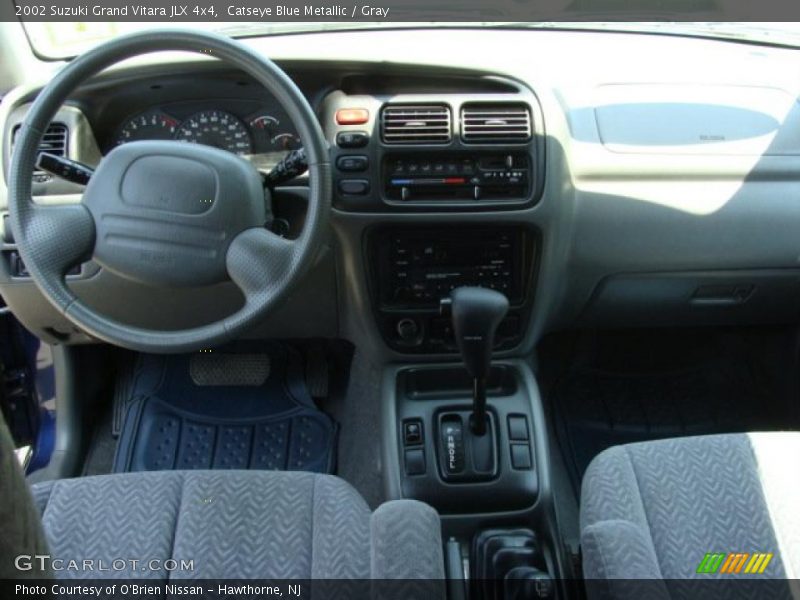 Catseye Blue Metallic / Gray 2002 Suzuki Grand Vitara JLX 4x4