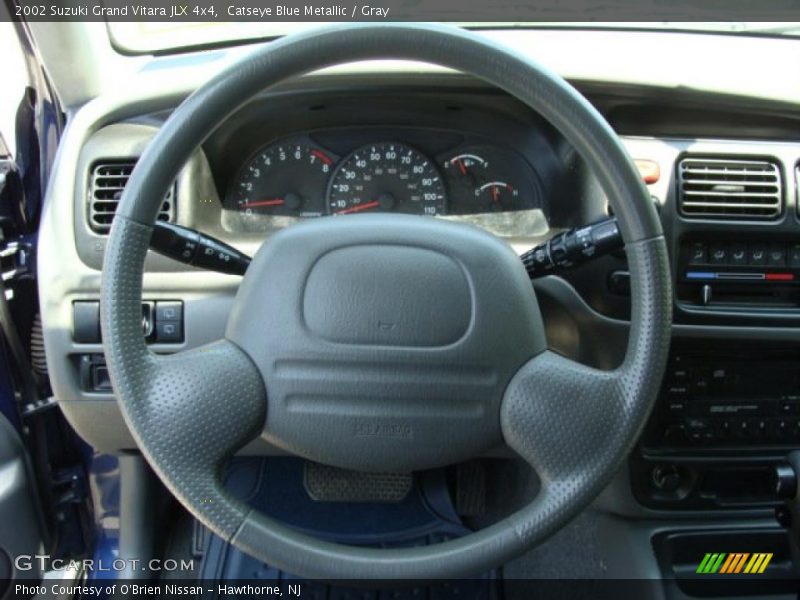 Catseye Blue Metallic / Gray 2002 Suzuki Grand Vitara JLX 4x4