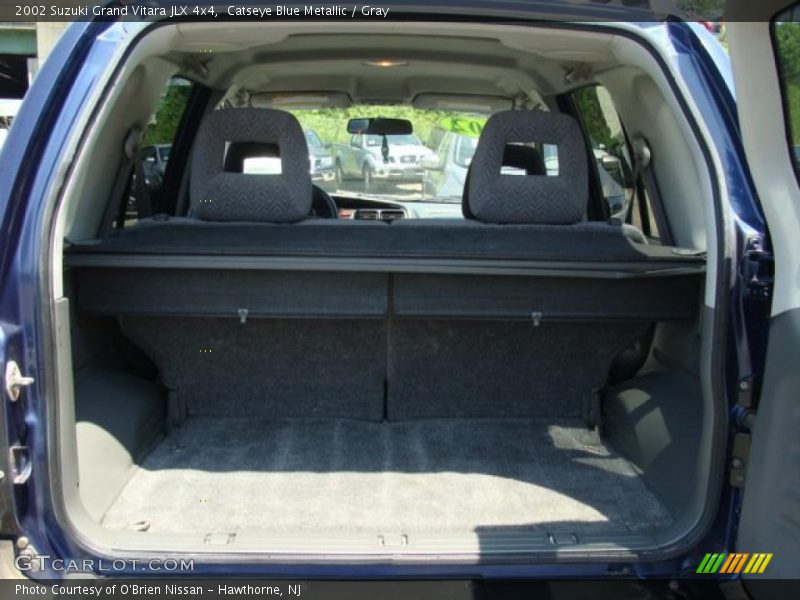 Catseye Blue Metallic / Gray 2002 Suzuki Grand Vitara JLX 4x4