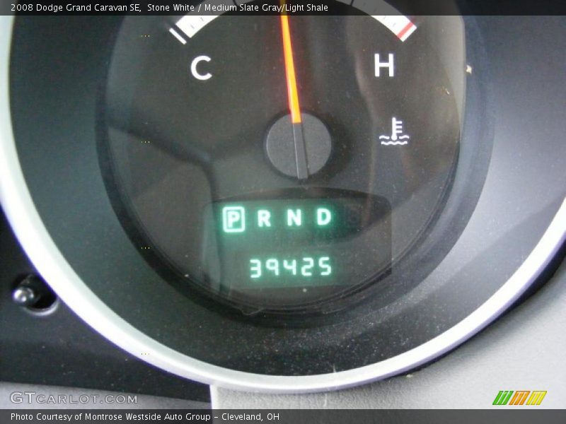 Stone White / Medium Slate Gray/Light Shale 2008 Dodge Grand Caravan SE