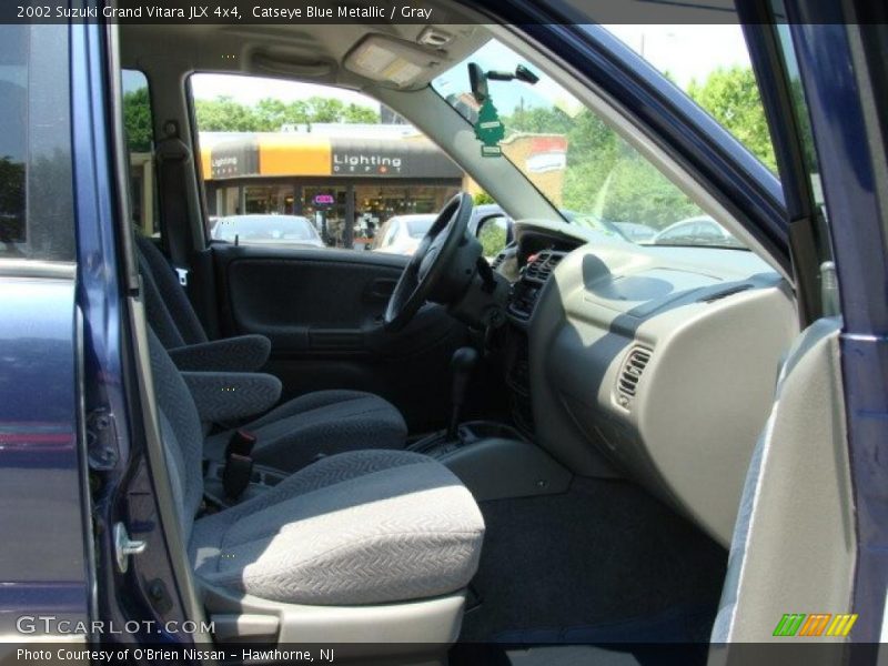 Catseye Blue Metallic / Gray 2002 Suzuki Grand Vitara JLX 4x4