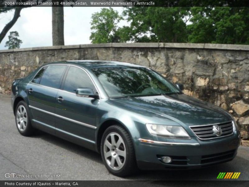 Waterworld Pearlescent / Anthracite 2004 Volkswagen Phaeton V8 4Motion Sedan