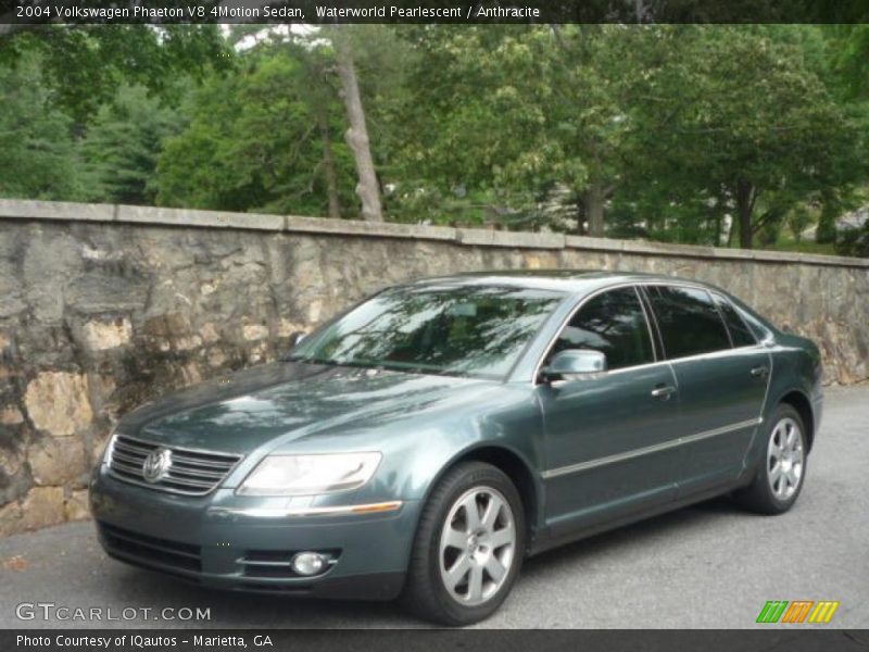 Waterworld Pearlescent / Anthracite 2004 Volkswagen Phaeton V8 4Motion Sedan