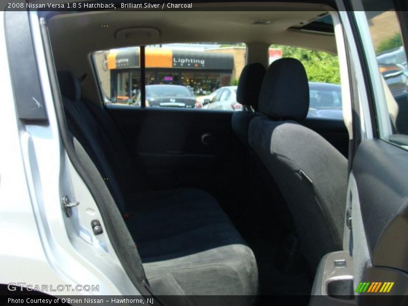Brilliant Silver / Charcoal 2008 Nissan Versa 1.8 S Hatchback