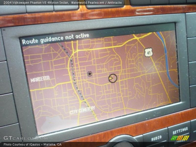 Navigation of 2004 Phaeton V8 4Motion Sedan