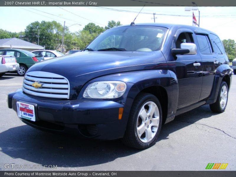 Imperial Blue Metallic / Gray 2007 Chevrolet HHR LT