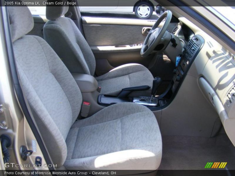 Cream Gold / Beige 2005 Kia Optima LX