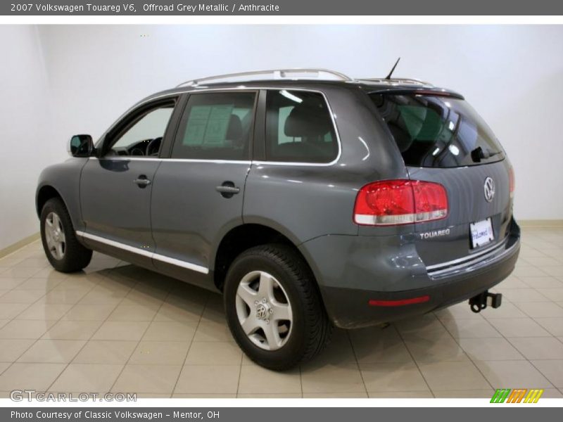 Offroad Grey Metallic / Anthracite 2007 Volkswagen Touareg V6