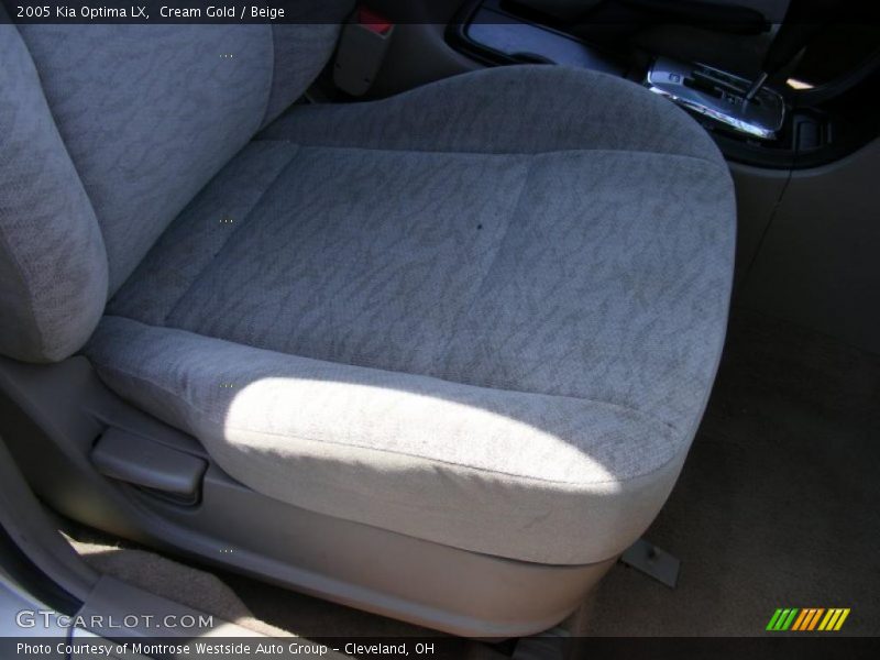 Cream Gold / Beige 2005 Kia Optima LX