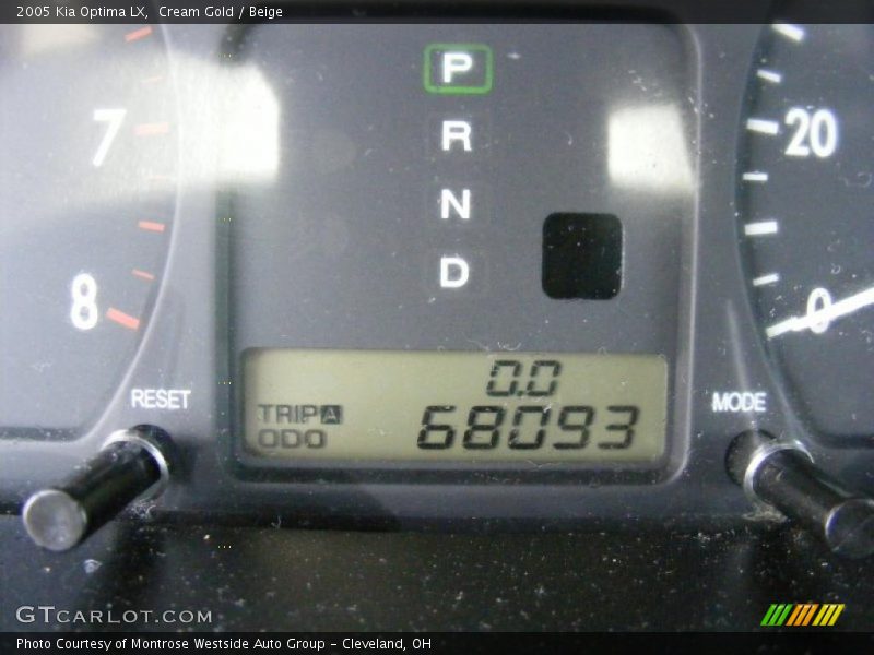Cream Gold / Beige 2005 Kia Optima LX