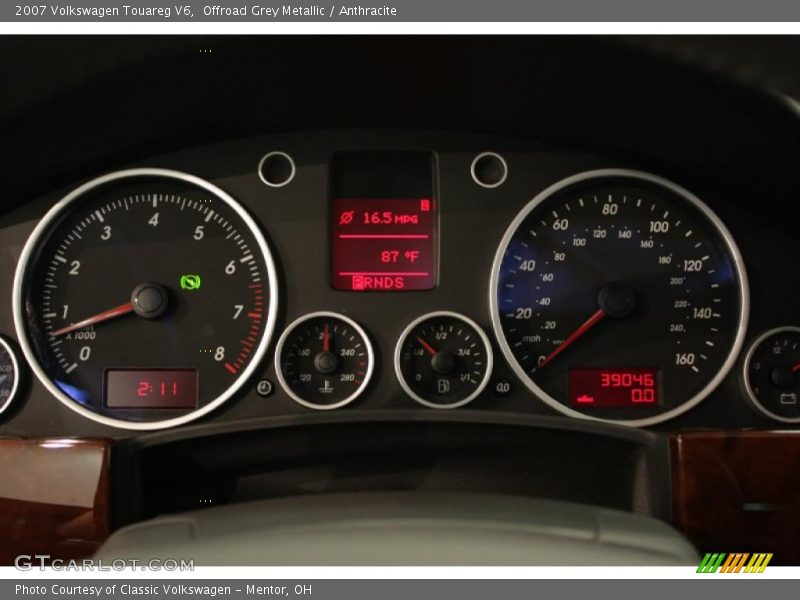 Offroad Grey Metallic / Anthracite 2007 Volkswagen Touareg V6