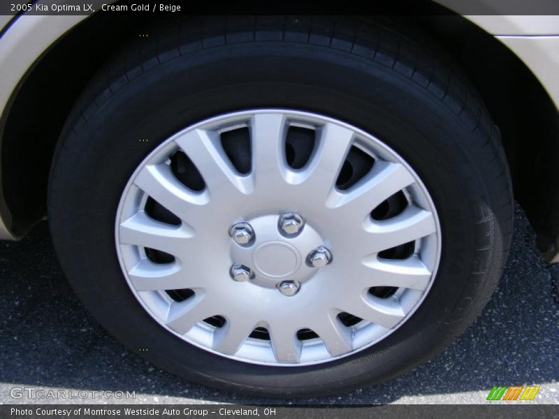 Cream Gold / Beige 2005 Kia Optima LX