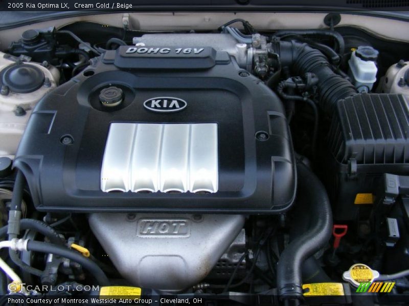 Cream Gold / Beige 2005 Kia Optima LX