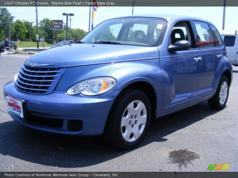 Marine Blue Pearl / Pastel Slate Gray 2007 Chrysler PT Cruiser
