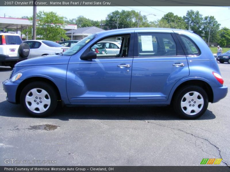 Marine Blue Pearl / Pastel Slate Gray 2007 Chrysler PT Cruiser