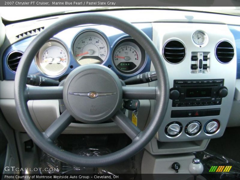 Marine Blue Pearl / Pastel Slate Gray 2007 Chrysler PT Cruiser