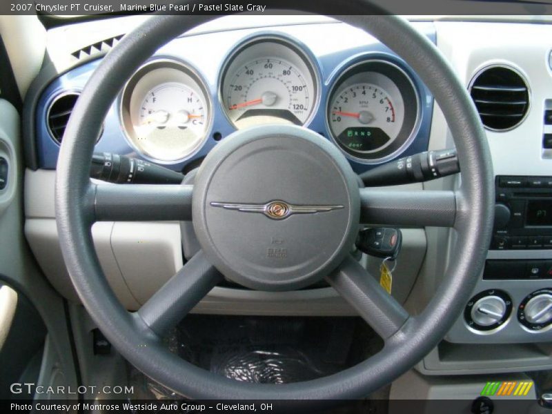 Marine Blue Pearl / Pastel Slate Gray 2007 Chrysler PT Cruiser