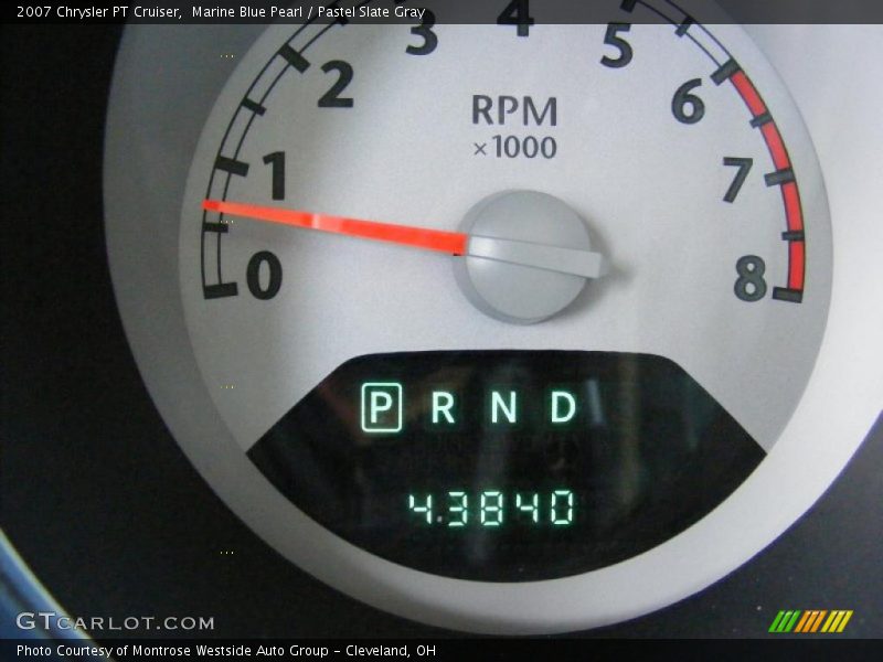 Marine Blue Pearl / Pastel Slate Gray 2007 Chrysler PT Cruiser