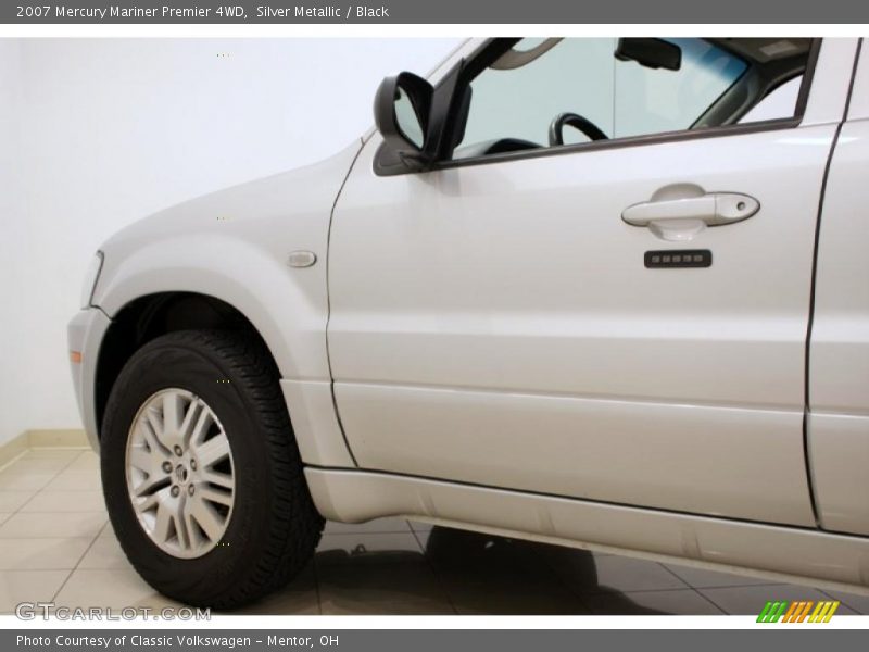 Silver Metallic / Black 2007 Mercury Mariner Premier 4WD