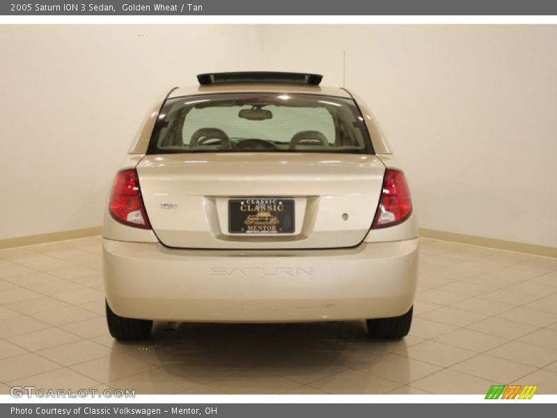 Golden Wheat / Tan 2005 Saturn ION 3 Sedan