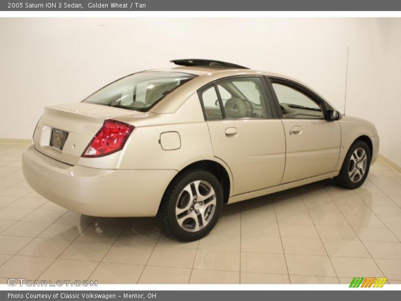 Golden Wheat / Tan 2005 Saturn ION 3 Sedan