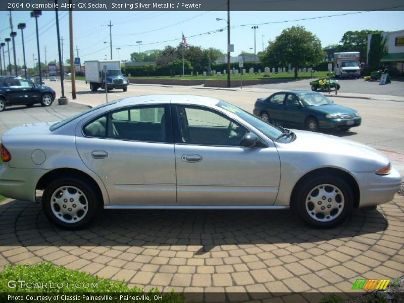 Sterling Silver Metallic / Pewter 2004 Oldsmobile Alero GX Sedan