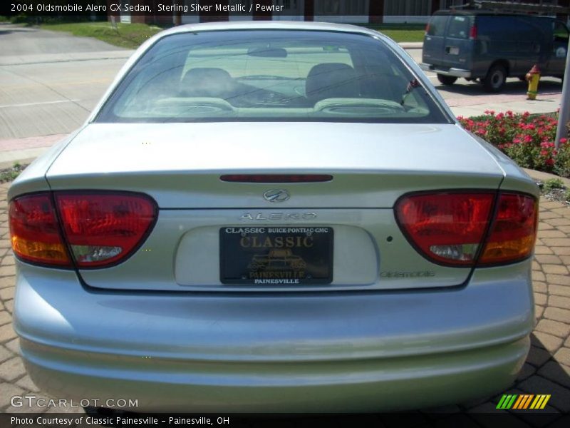 Sterling Silver Metallic / Pewter 2004 Oldsmobile Alero GX Sedan