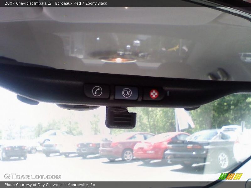 Bordeaux Red / Ebony Black 2007 Chevrolet Impala LS
