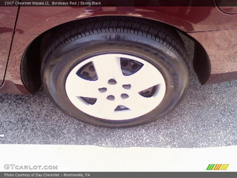 Bordeaux Red / Ebony Black 2007 Chevrolet Impala LS