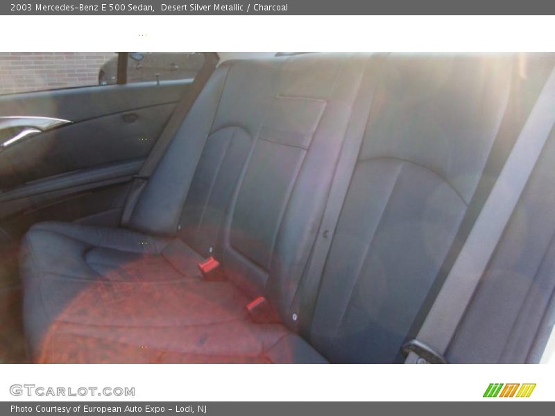 Desert Silver Metallic / Charcoal 2003 Mercedes-Benz E 500 Sedan