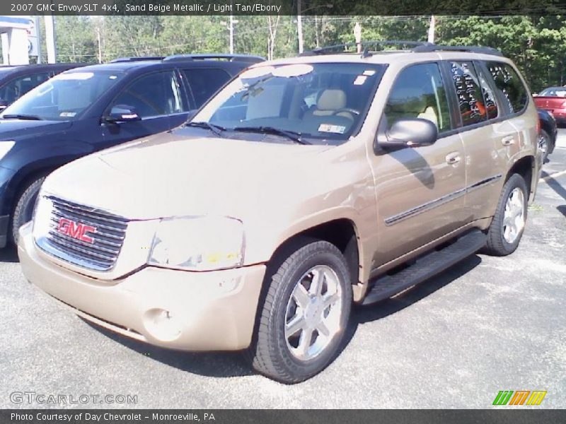 Sand Beige Metallic / Light Tan/Ebony 2007 GMC Envoy SLT 4x4