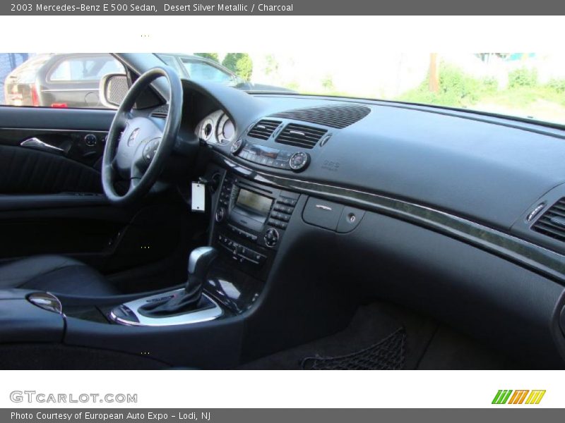 Desert Silver Metallic / Charcoal 2003 Mercedes-Benz E 500 Sedan