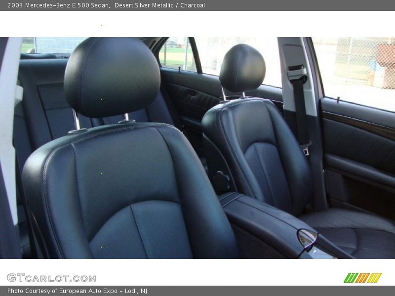 Desert Silver Metallic / Charcoal 2003 Mercedes-Benz E 500 Sedan