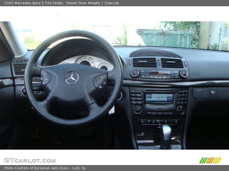 Desert Silver Metallic / Charcoal 2003 Mercedes-Benz E 500 Sedan