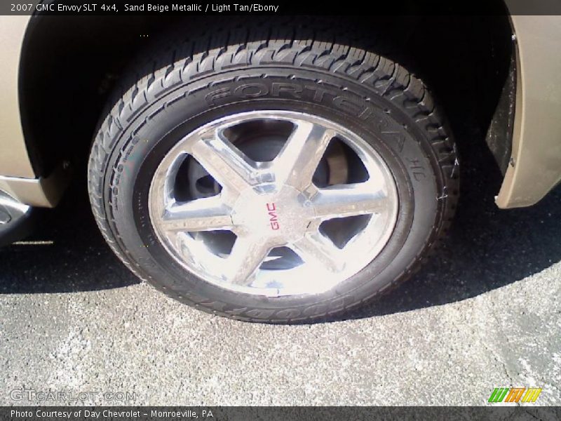Sand Beige Metallic / Light Tan/Ebony 2007 GMC Envoy SLT 4x4