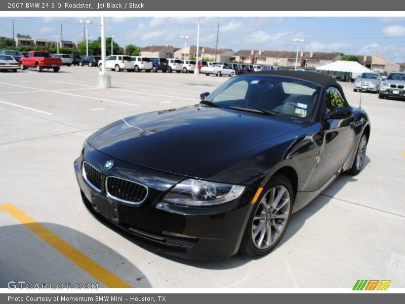 Jet Black / Black 2007 BMW Z4 3.0i Roadster