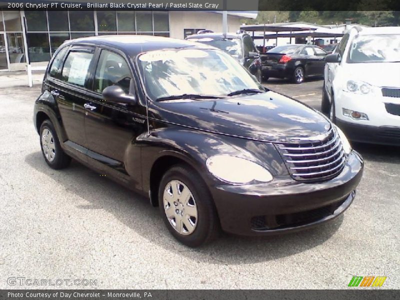 Brilliant Black Crystal Pearl / Pastel Slate Gray 2006 Chrysler PT Cruiser