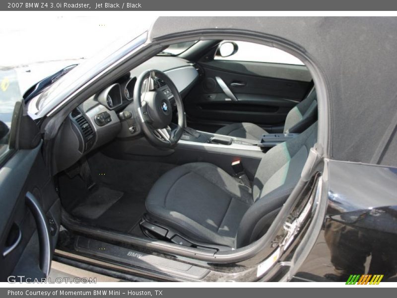 Jet Black / Black 2007 BMW Z4 3.0i Roadster