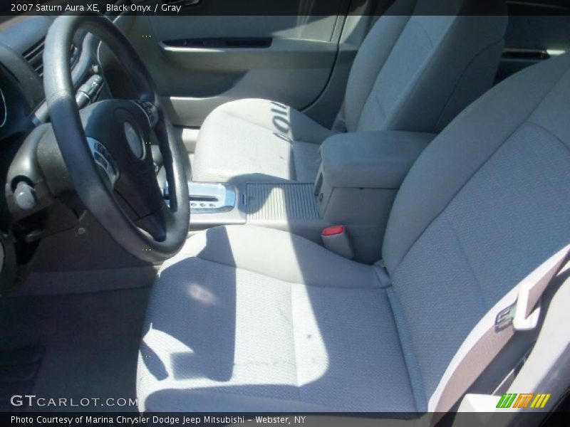 Black Onyx / Gray 2007 Saturn Aura XE