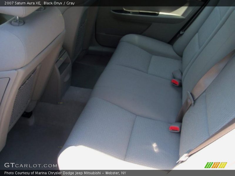 Black Onyx / Gray 2007 Saturn Aura XE