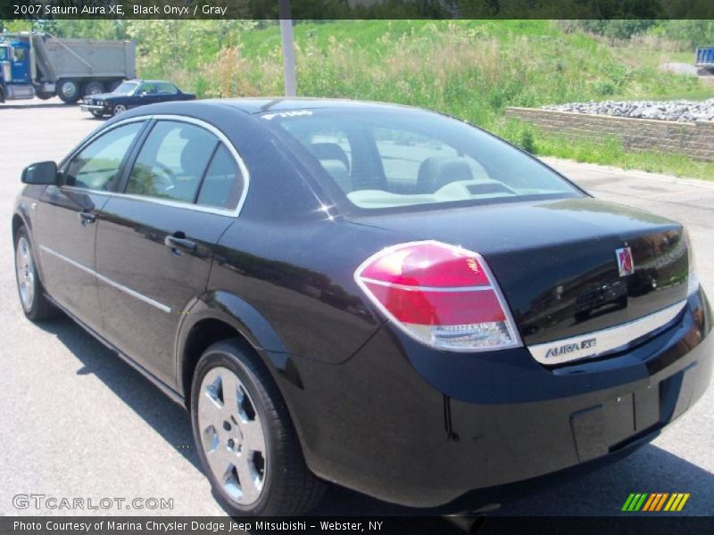 Black Onyx / Gray 2007 Saturn Aura XE