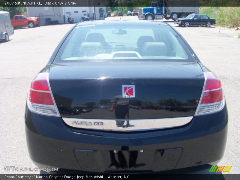 Black Onyx / Gray 2007 Saturn Aura XE