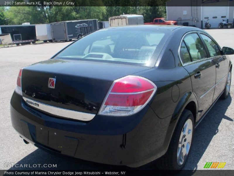 Black Onyx / Gray 2007 Saturn Aura XE
