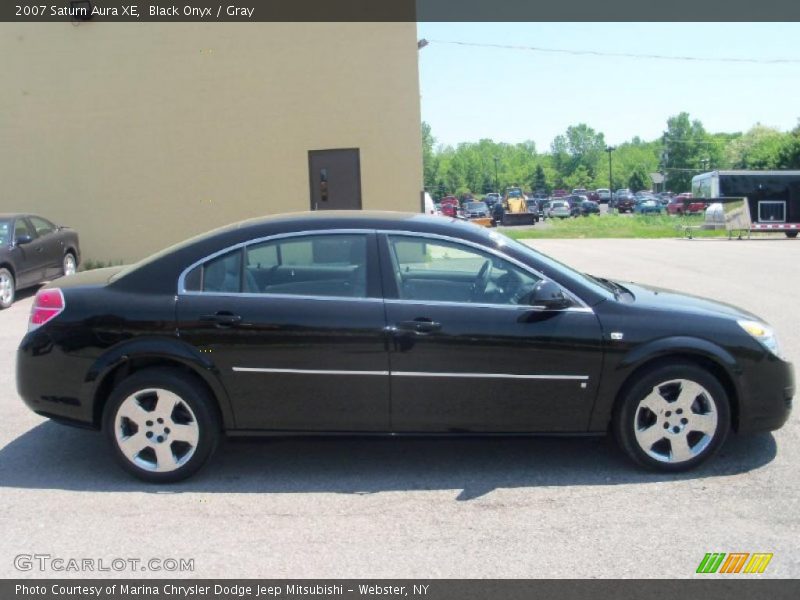 Black Onyx / Gray 2007 Saturn Aura XE
