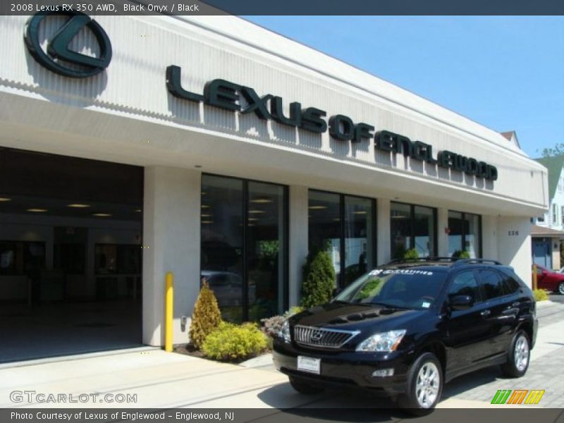 Black Onyx / Black 2008 Lexus RX 350 AWD