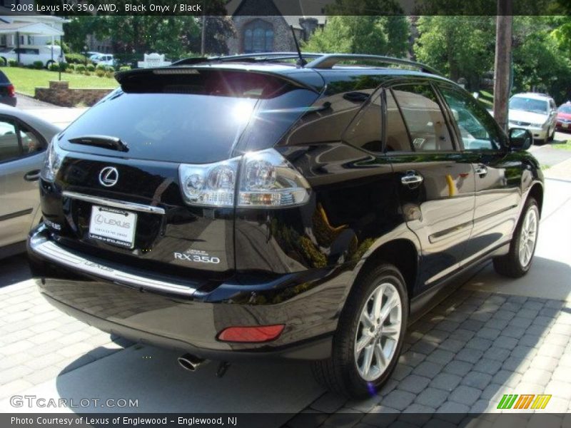 Black Onyx / Black 2008 Lexus RX 350 AWD