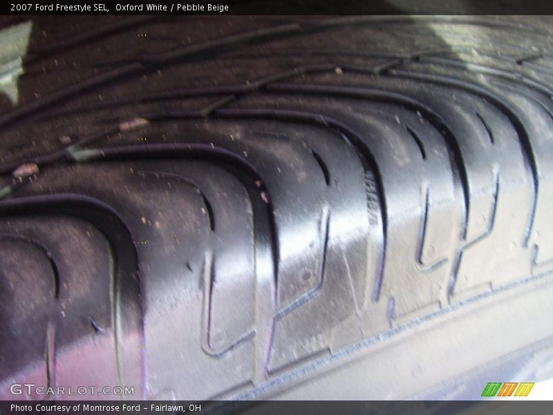 Oxford White / Pebble Beige 2007 Ford Freestyle SEL